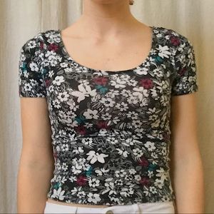 Floral Crop Top